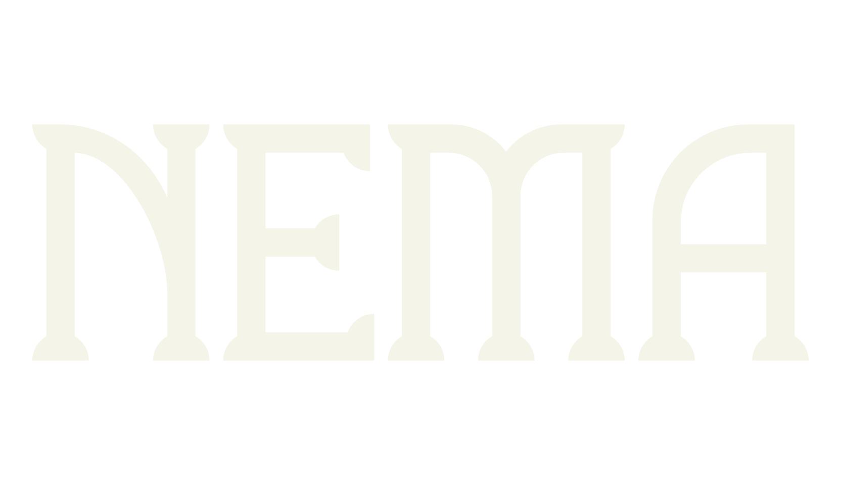 NEMA, serif font preview