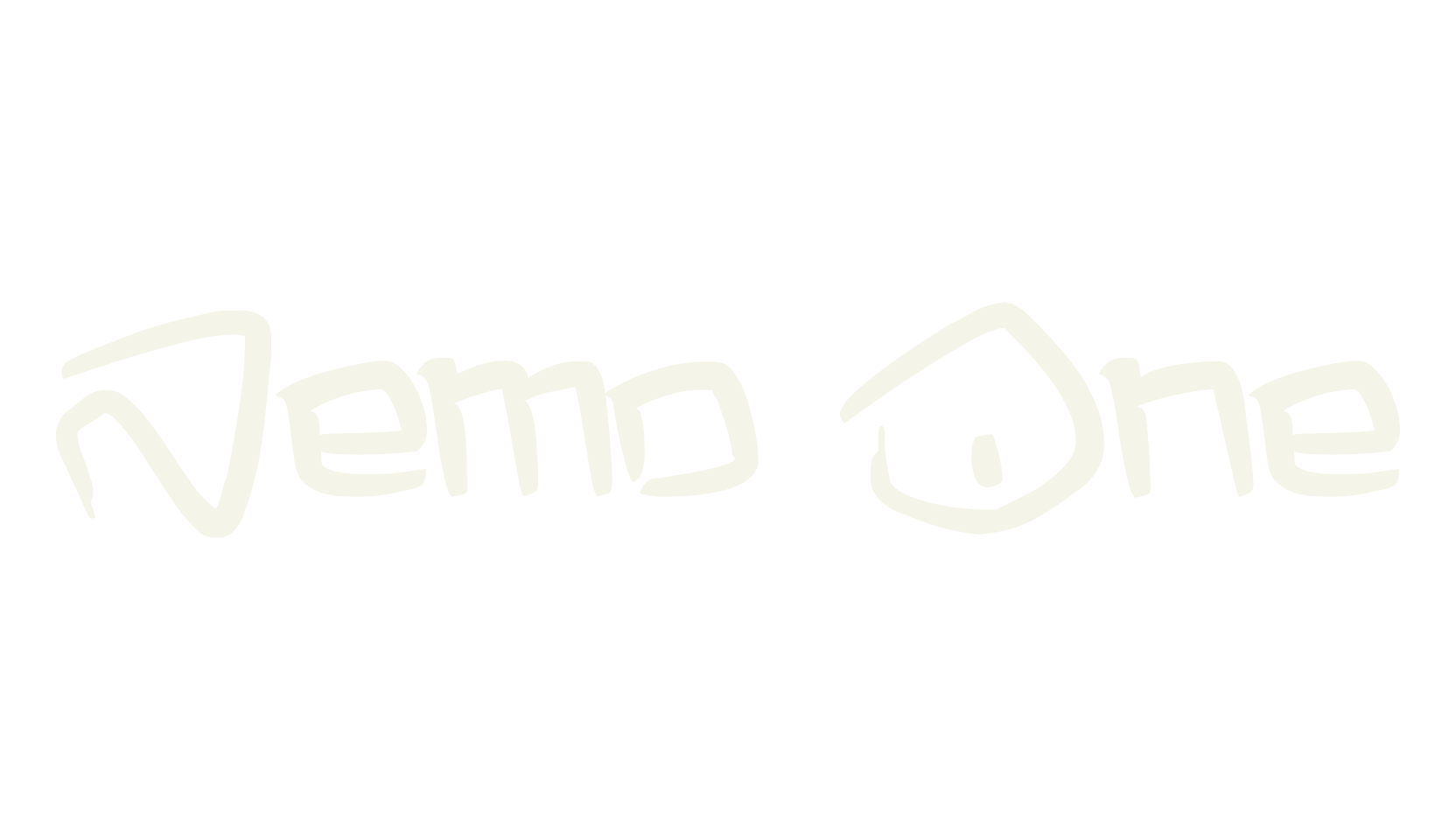 Nemo One, bizarre font preview