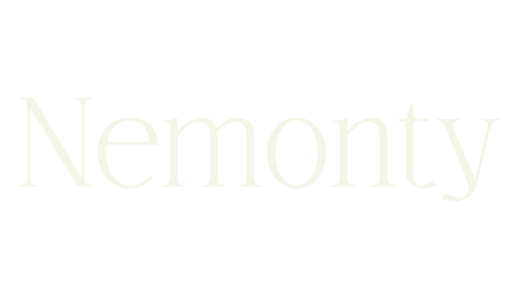 Nemonty, cool font preview