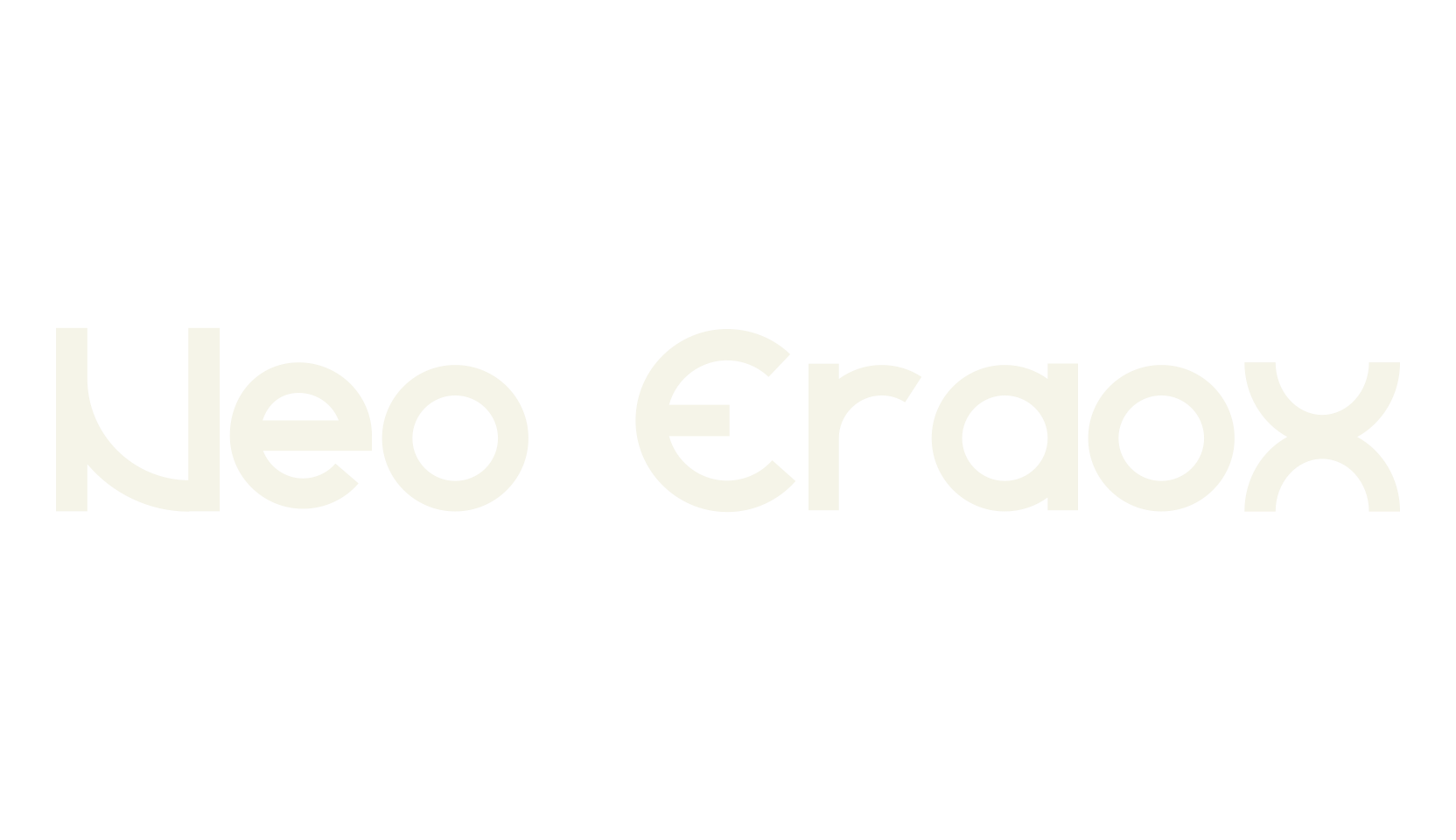 Neo Eraox, futuristic font preview