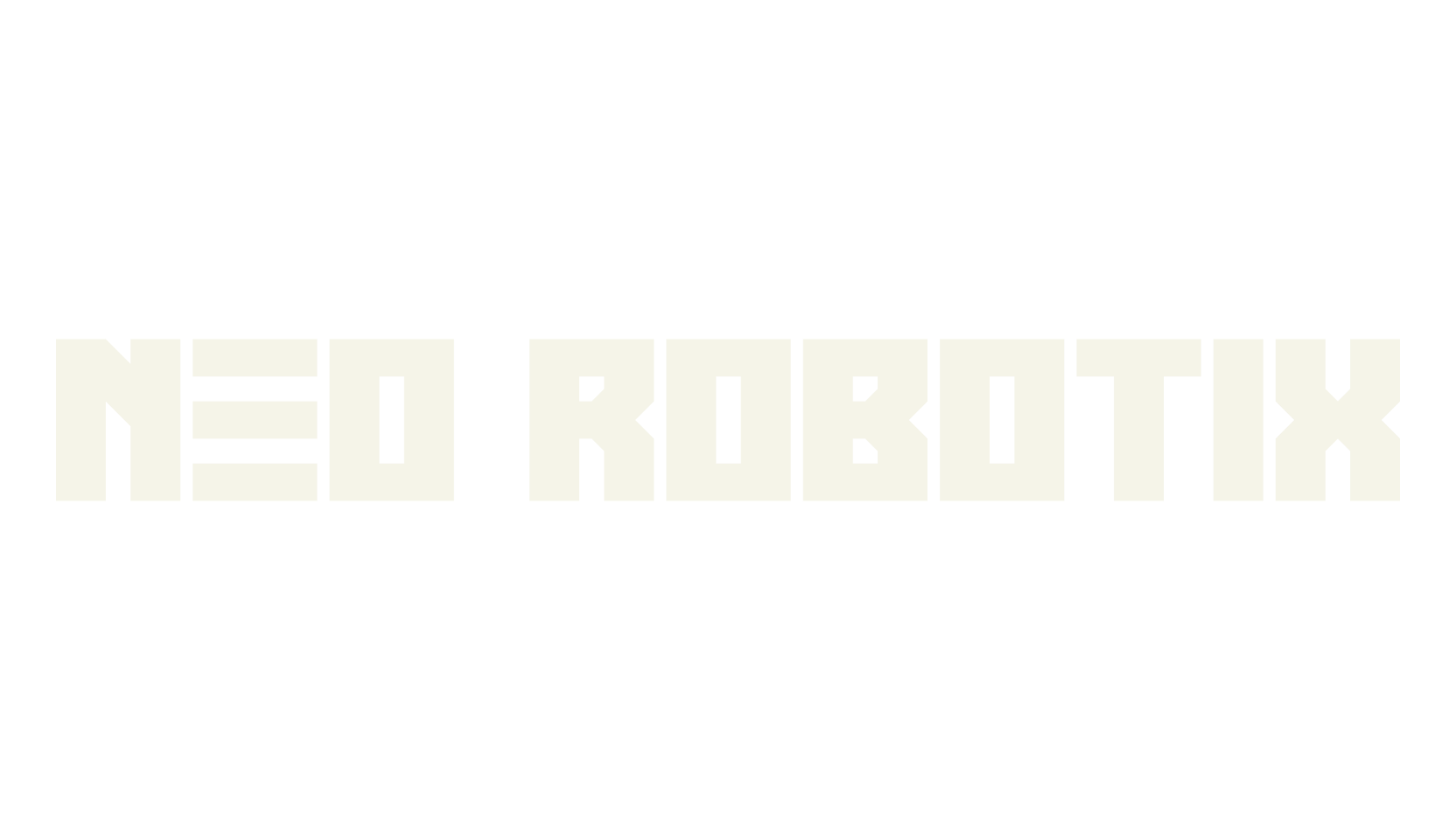 Neo Robotix, display market font preview