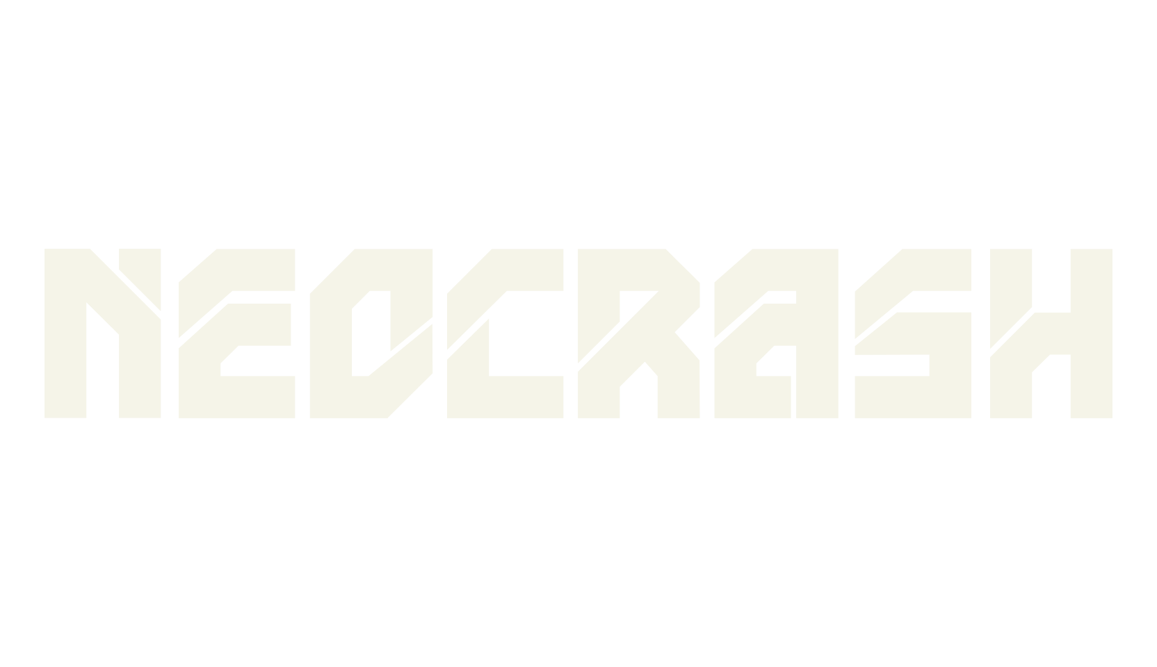 Neocrash, cyberpunk font preview