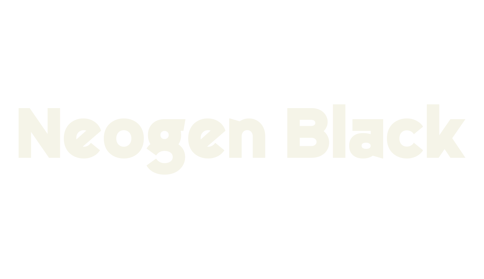 Neogen Black, sans serif font preview
