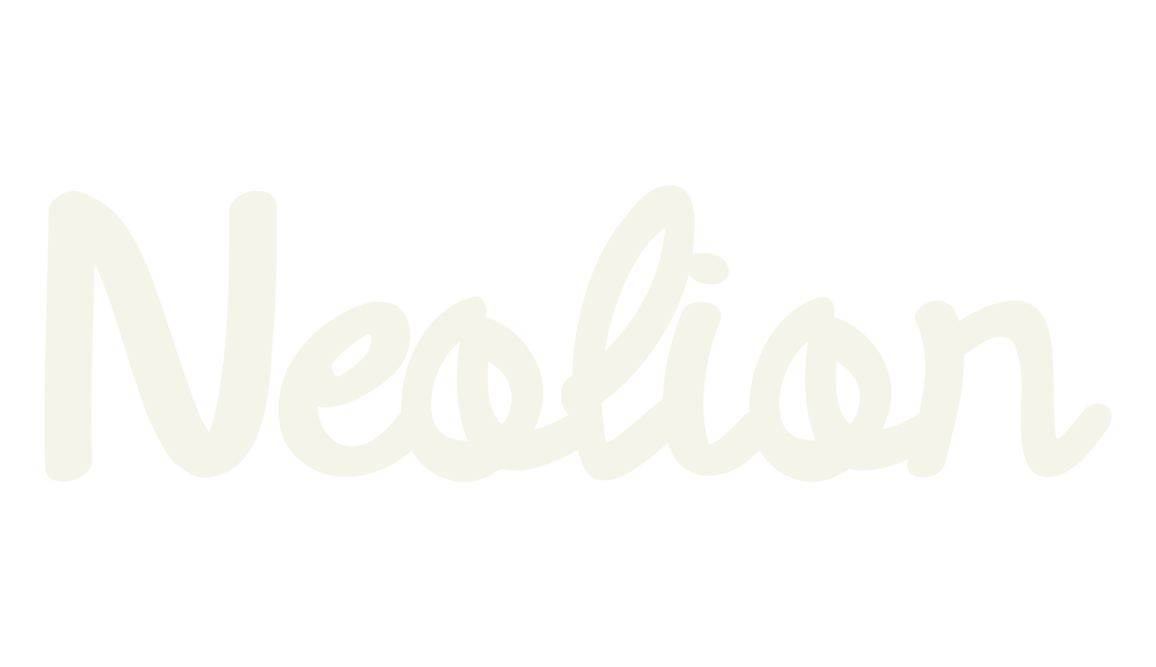 Neolion, calligraphy font preview