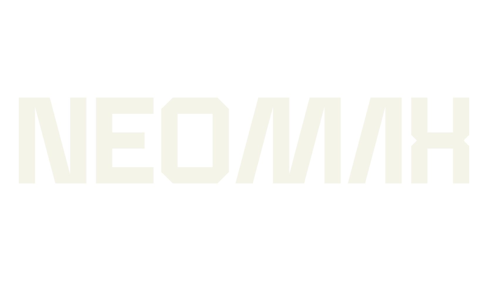 Neomax, cyberpunk font preview