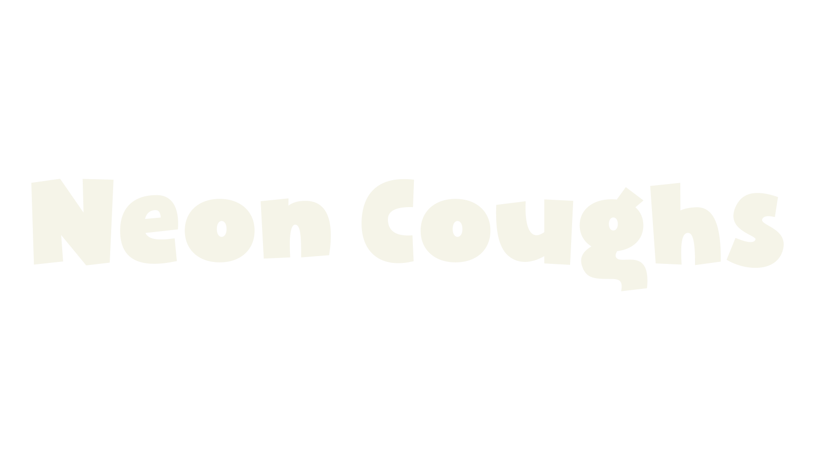 Neon Coughs, graffiti font preview