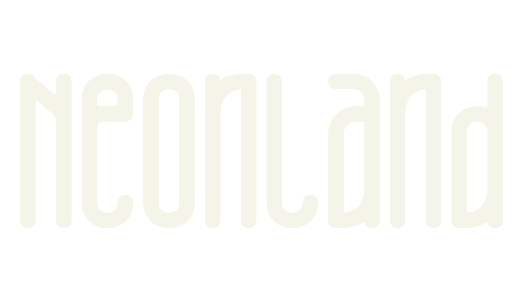 Neonland, retro font preview