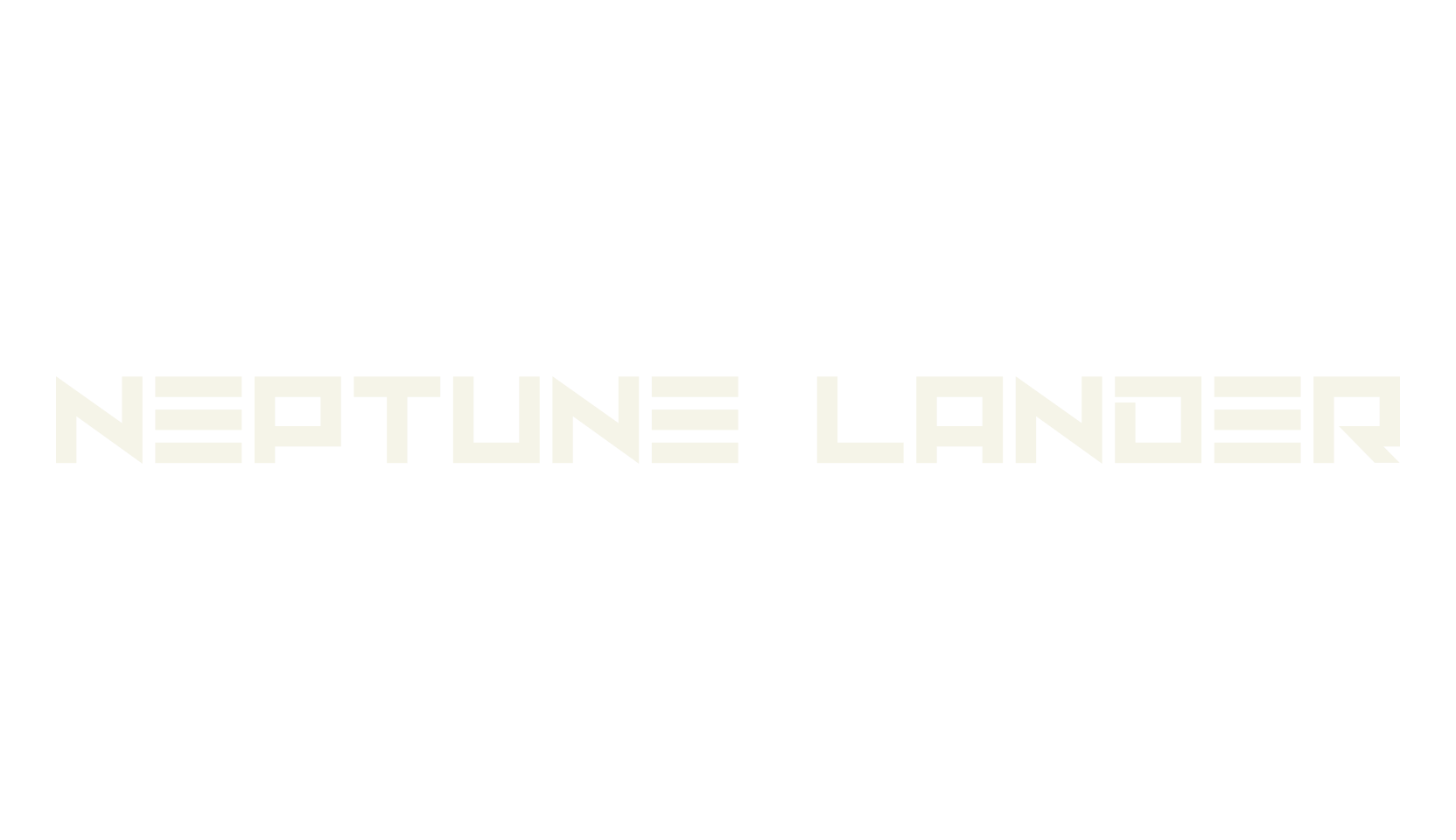 Neptune Lander, display market font preview