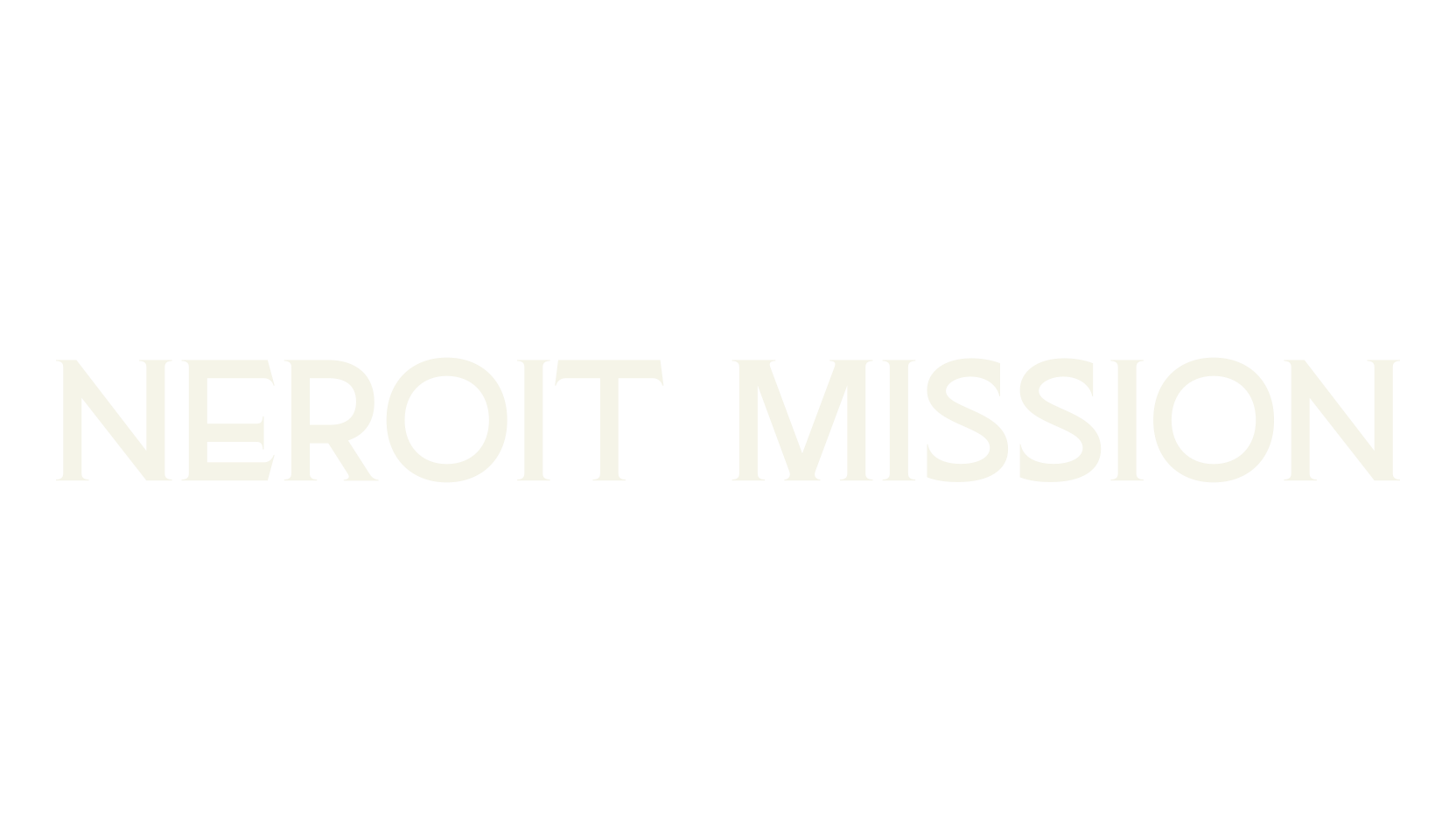 NEROIT MISSION, serif font preview