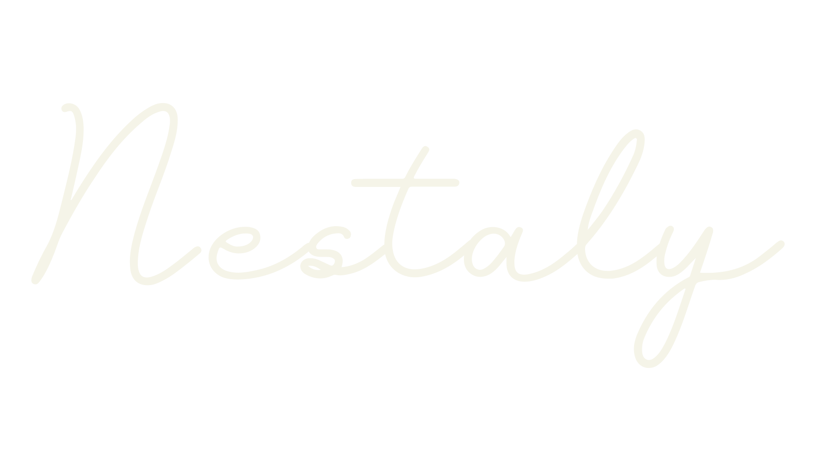 Nestaly, calligraphy font preview