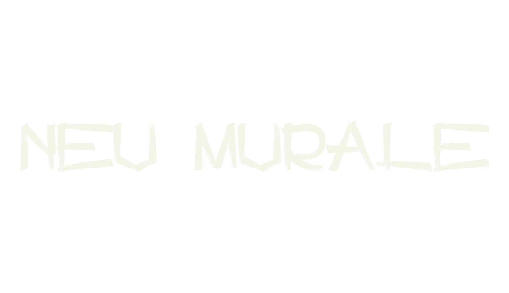 Neu Murale, graffiti font preview