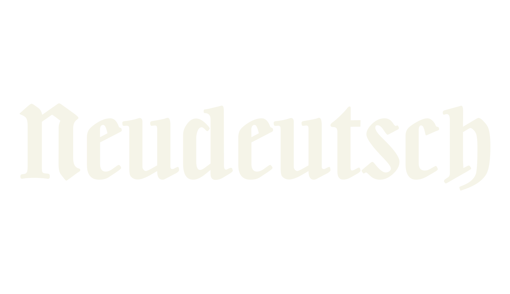 Neudeutsch, old english font preview