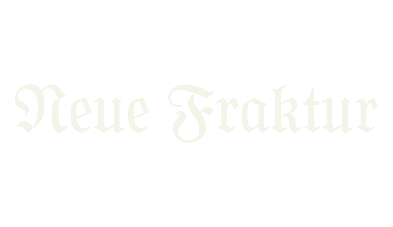 Neue Fraktur, old english font preview