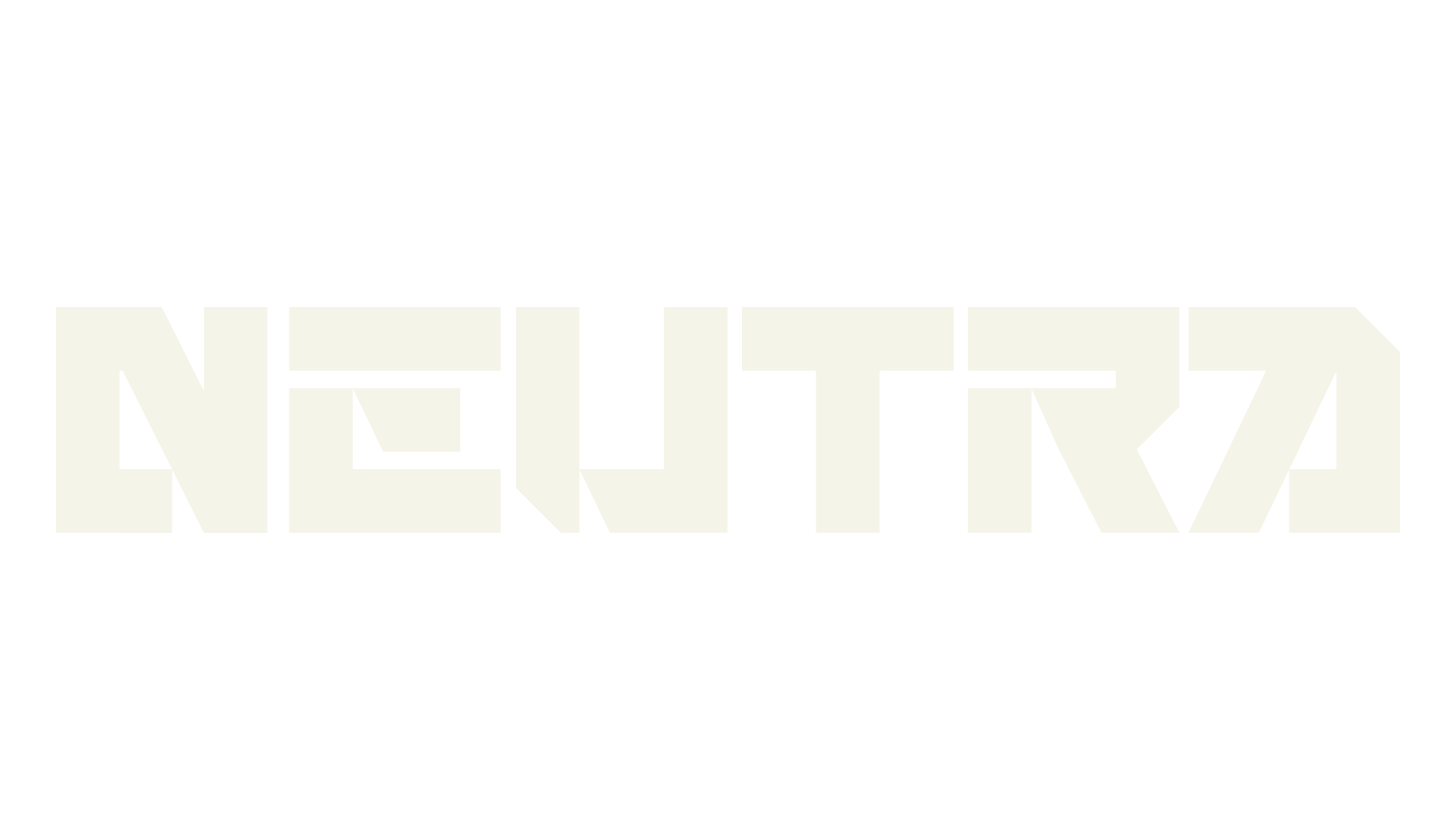 Neutra, sci-fi font preview