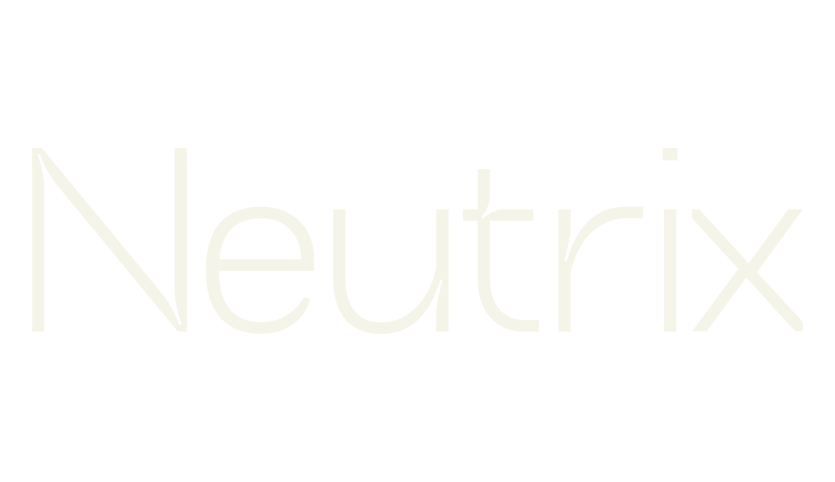 Neutrix, script font preview