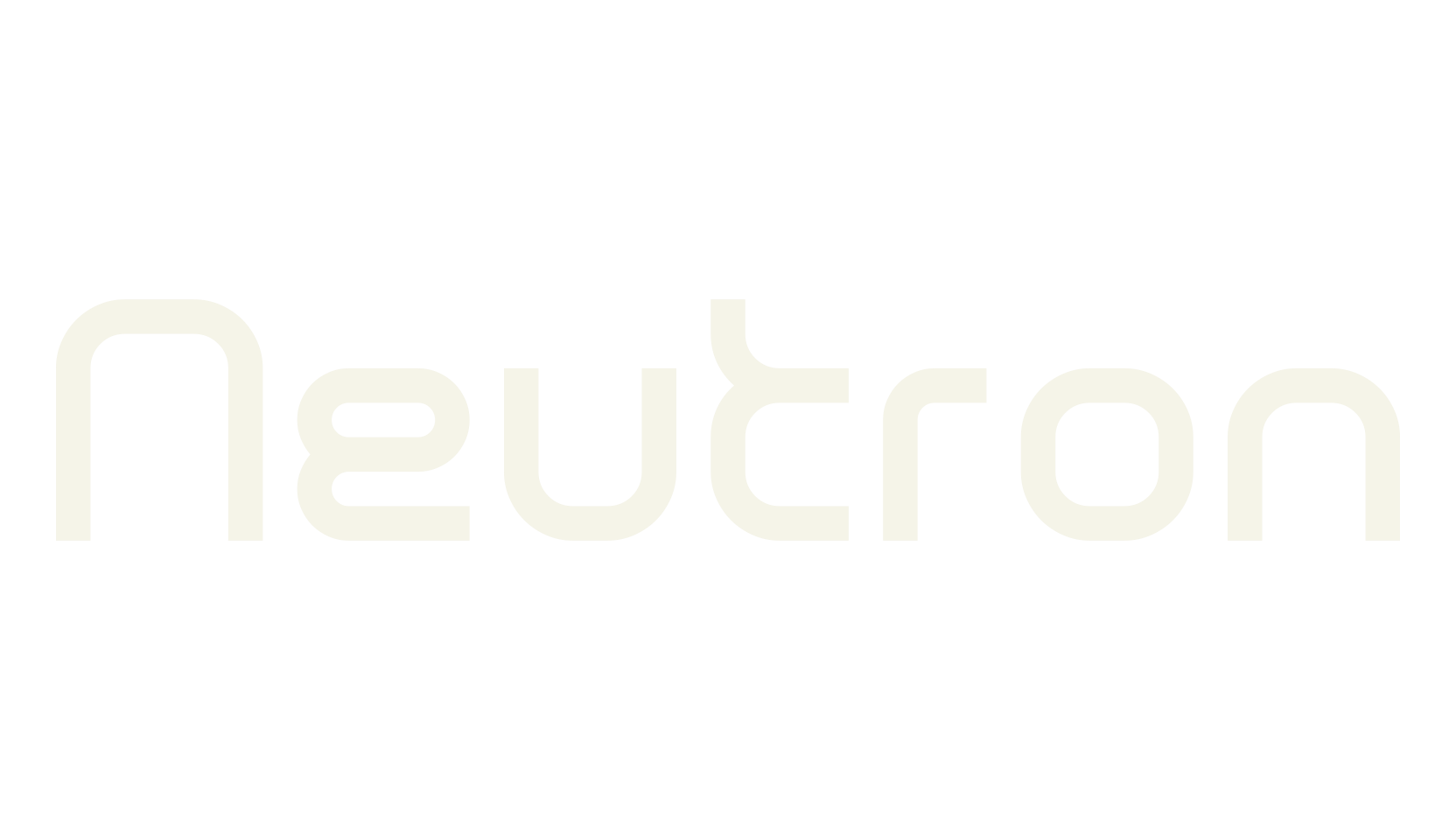Neutron, futuristic font preview