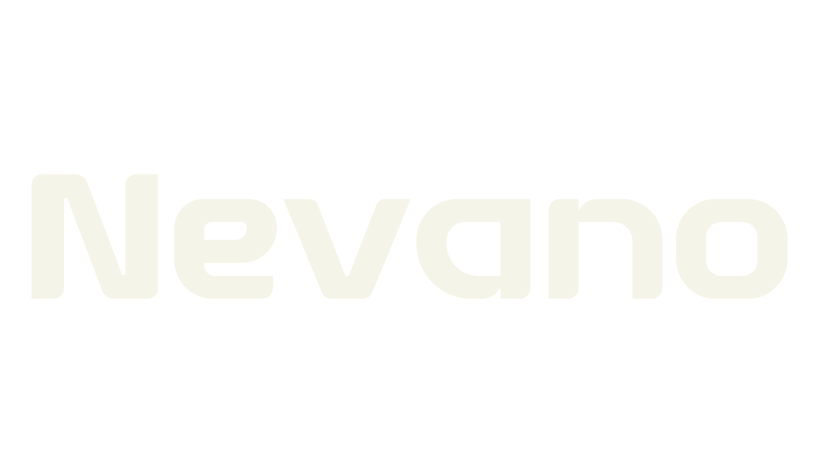 Nevano, futuristic font preview