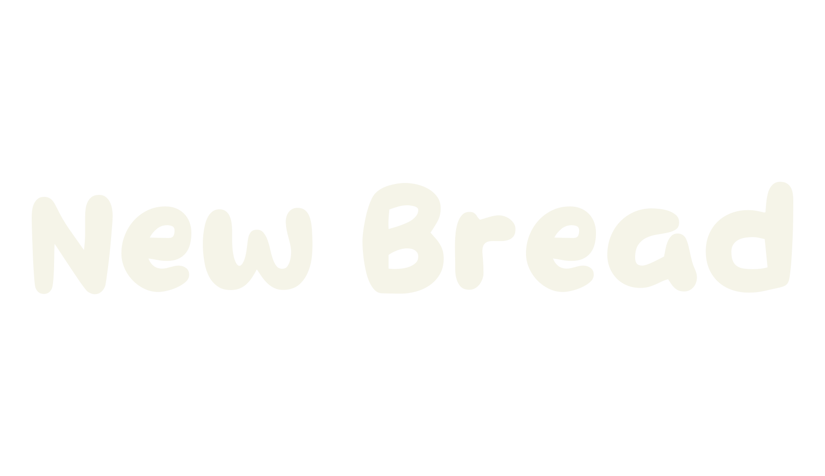 New Bread, display market font preview
