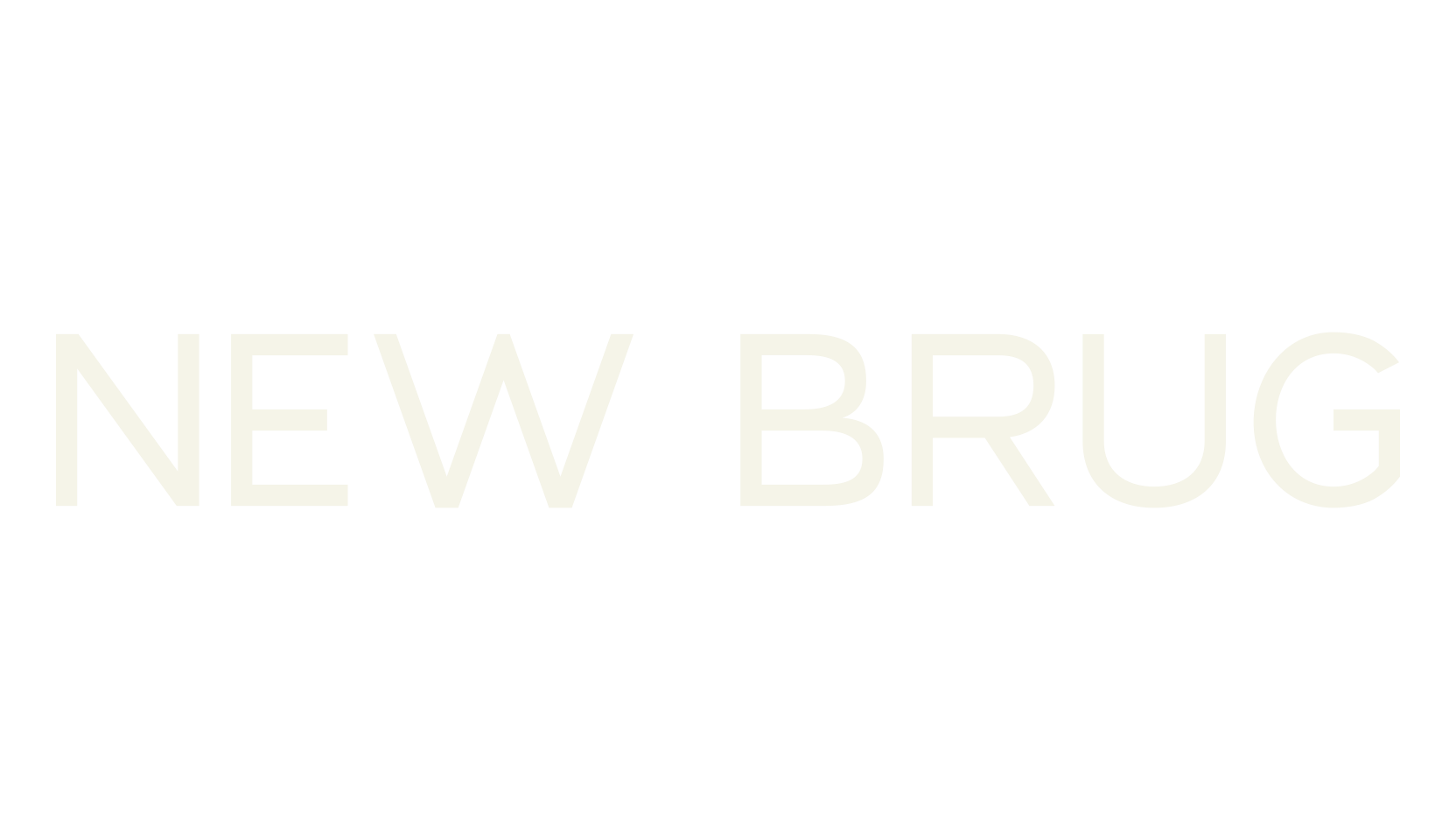 NEW BRUG, sans serif font preview
