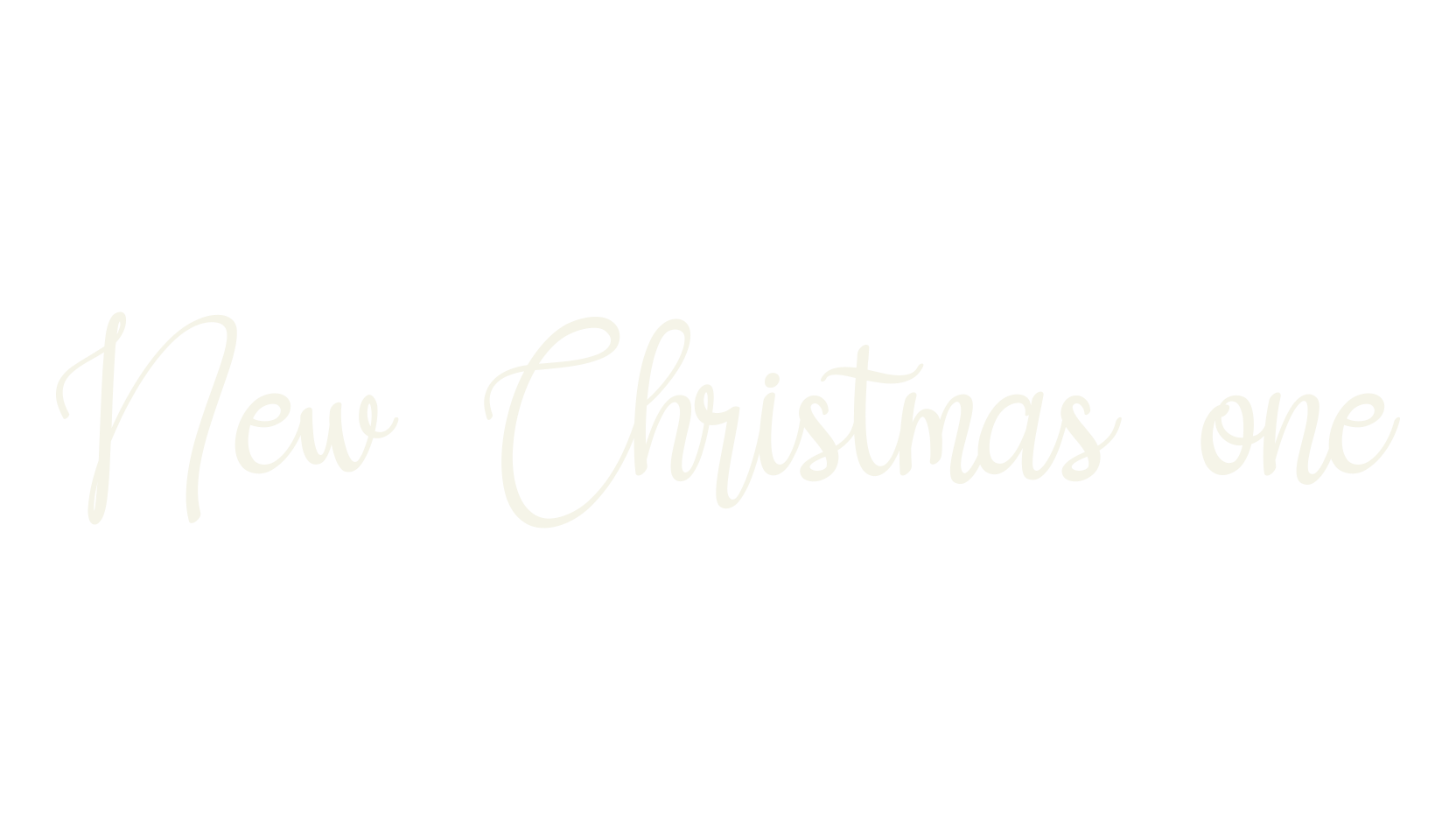 New Christmas one, handwriting font preview