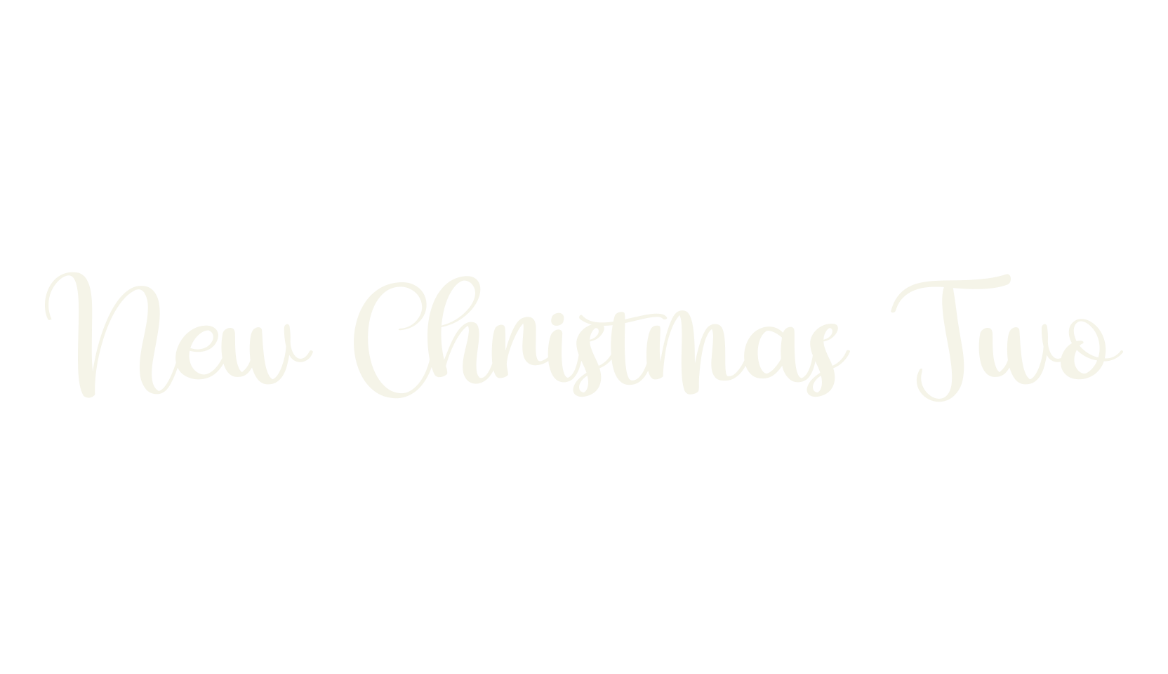New Christmas Two, christmas font preview