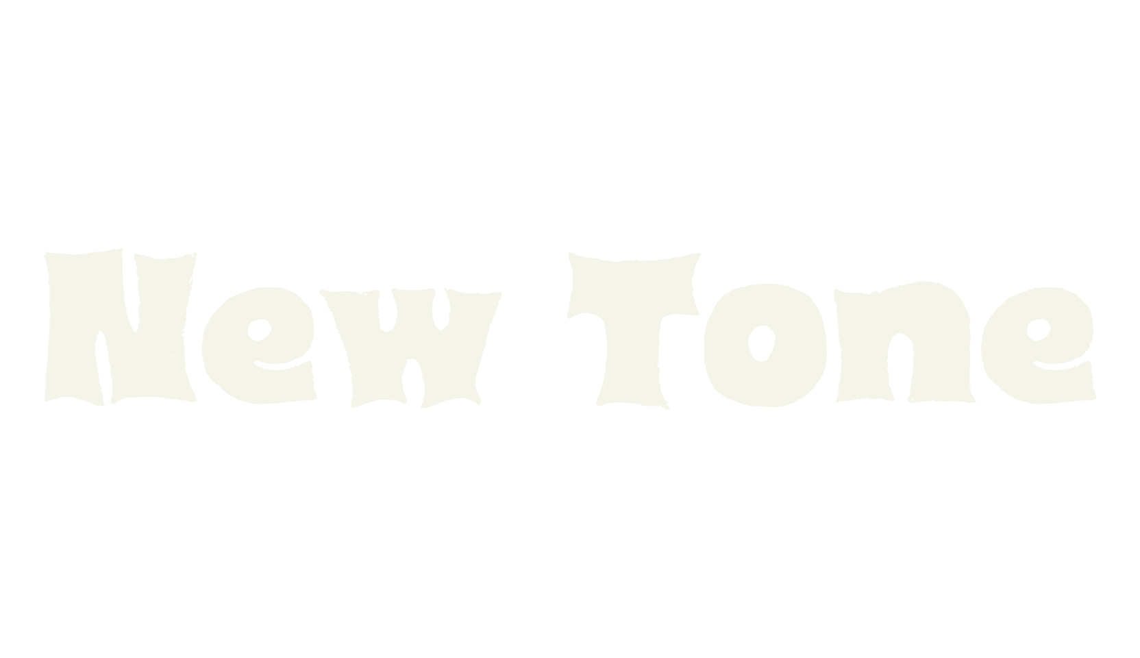 New Tone, bold font preview