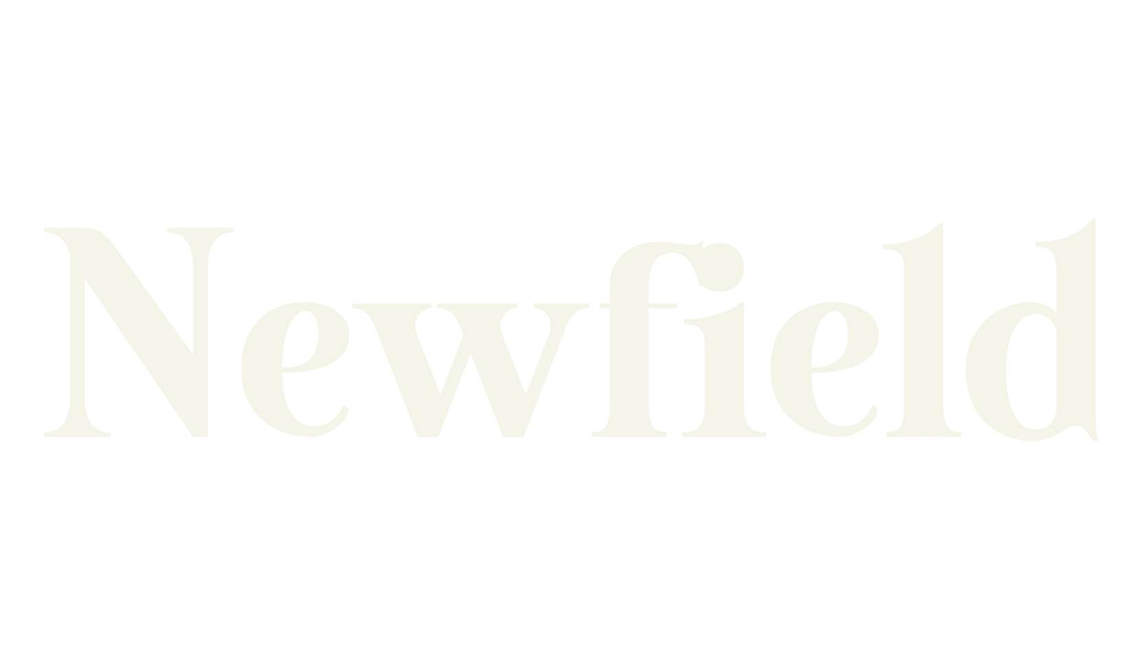 Newfield, fashion script font preview