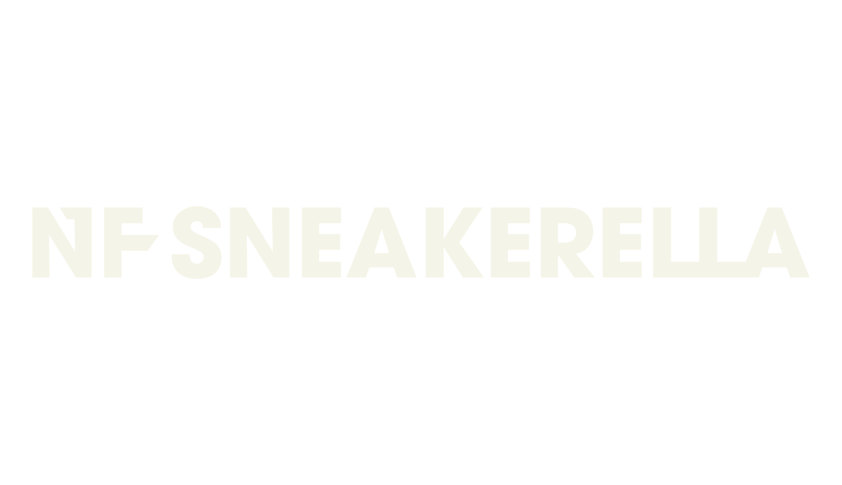 NF Sneakerella, display market font preview
