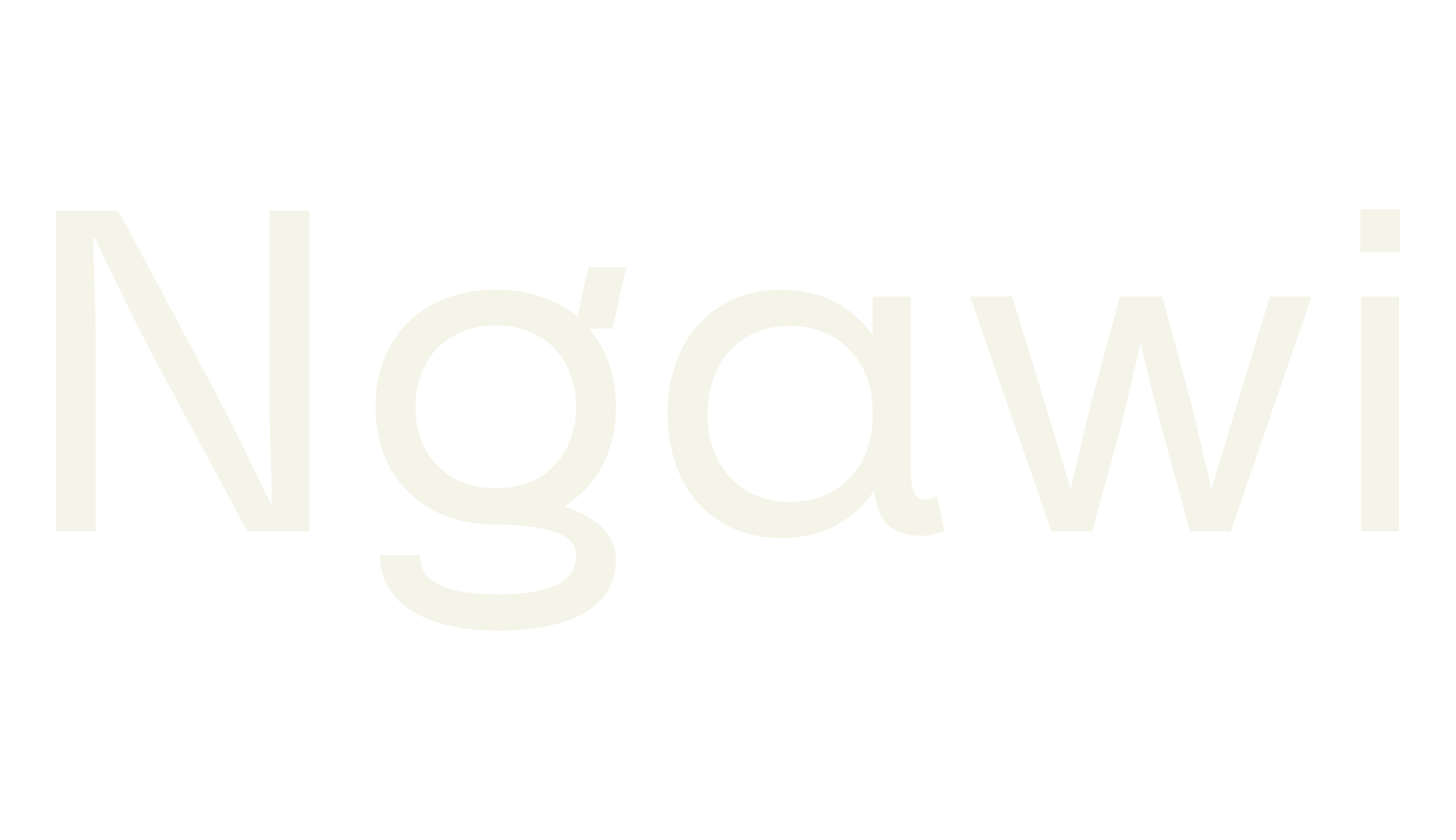 Ngawi, sans serif font preview