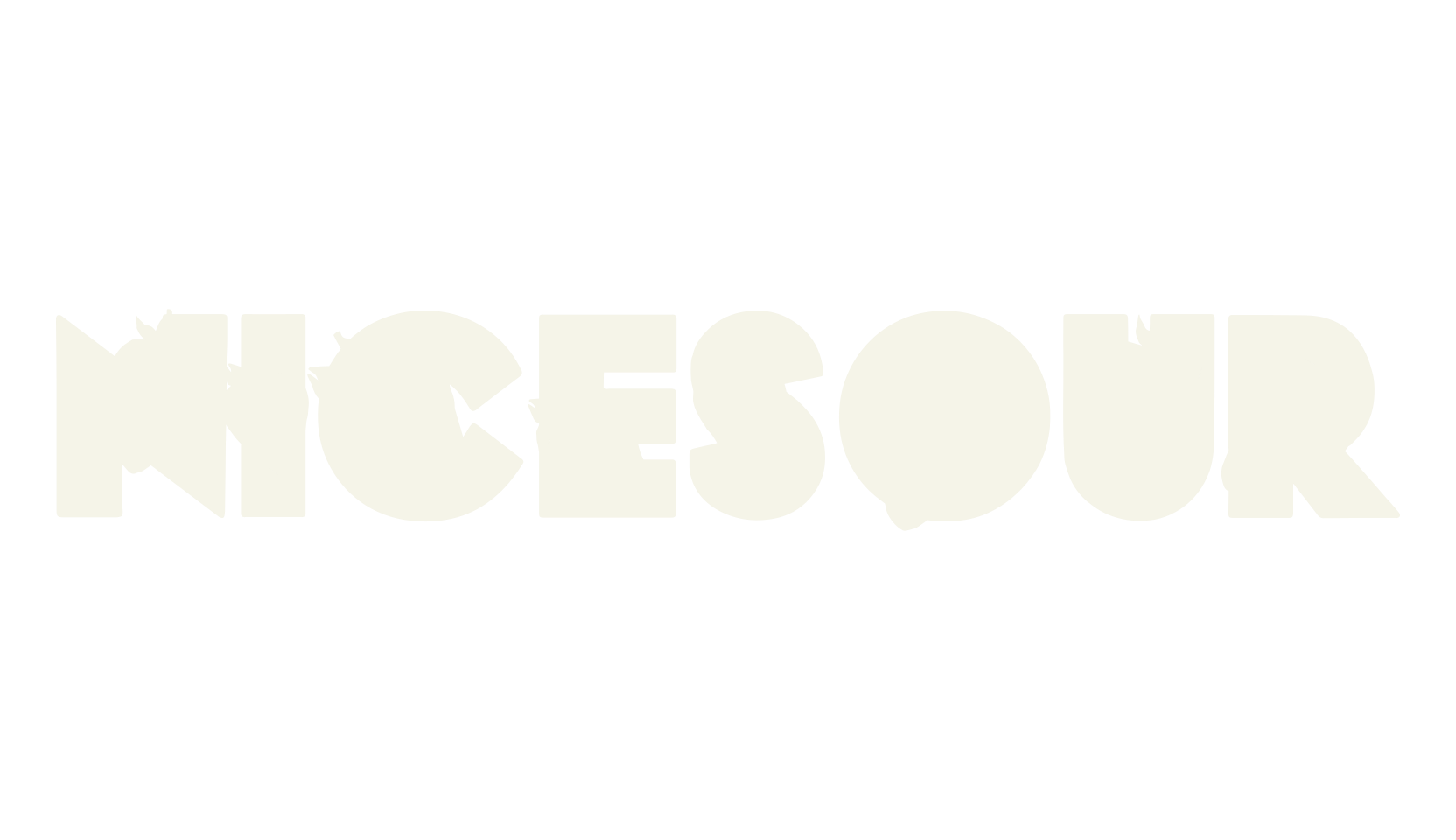 NICESOUR, sans font preview