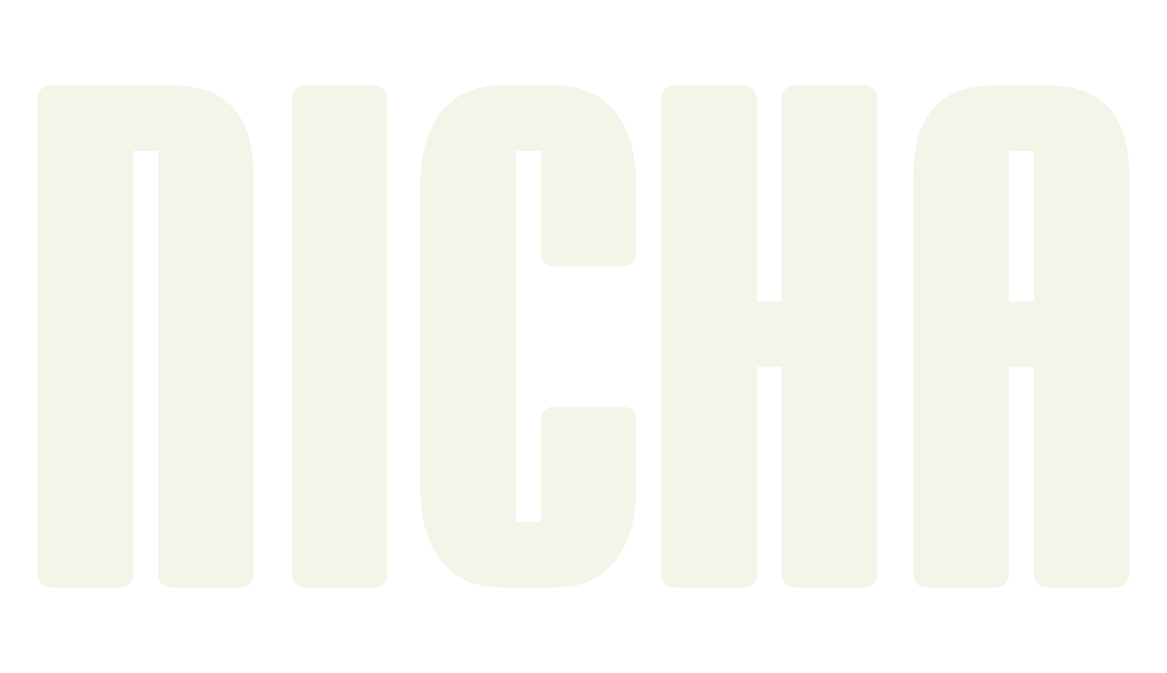 Nicha, condensed font preview