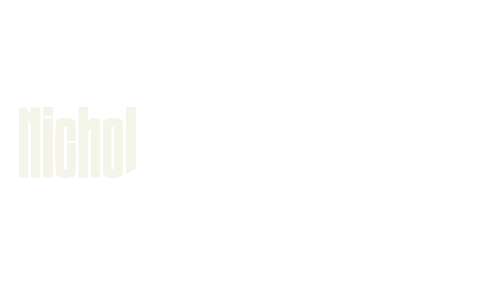 Nichol - Condensed Font, condensed font preview