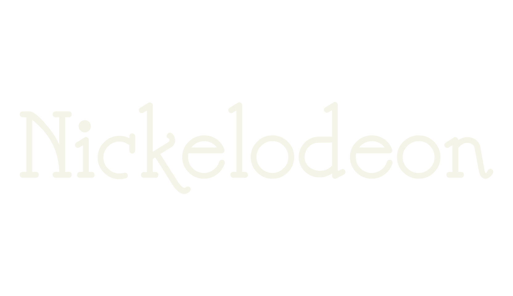 Nickelodeon, serif font preview