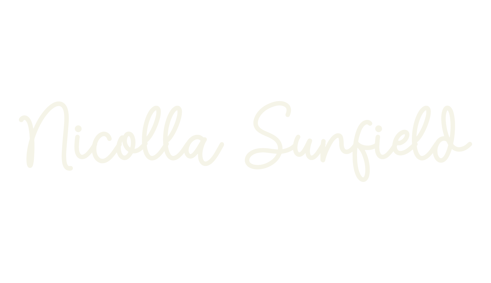 Nicolla Sunfield, cursive font preview