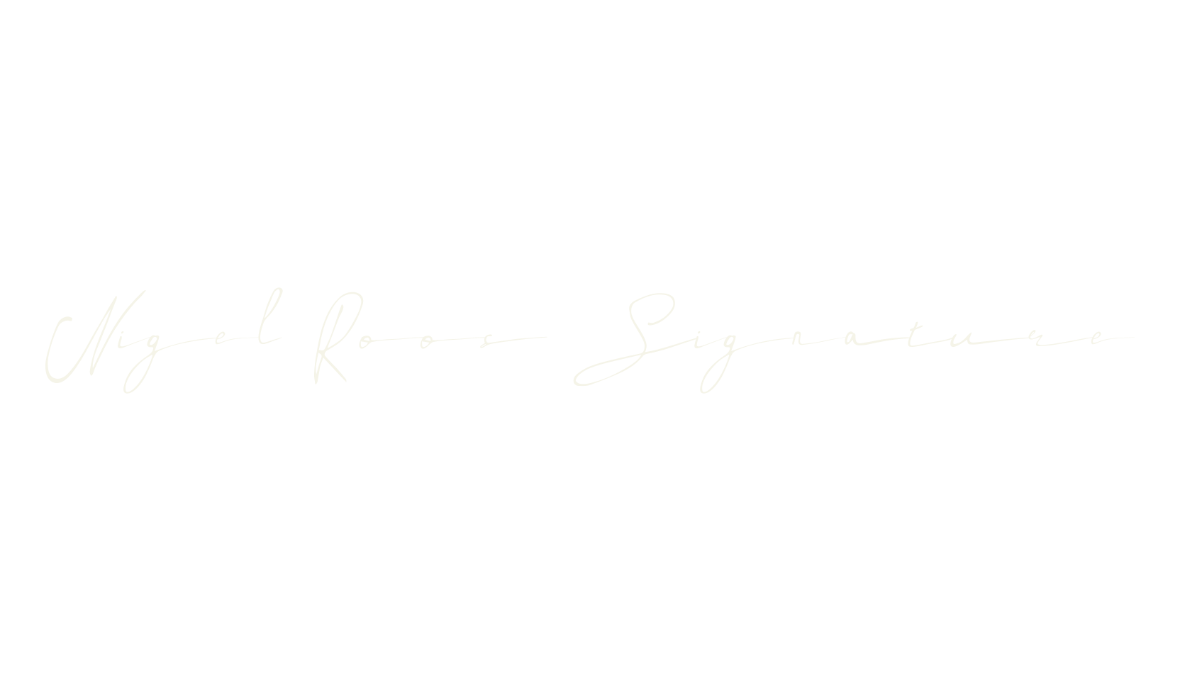 Nigel Roos Signature, signature font preview