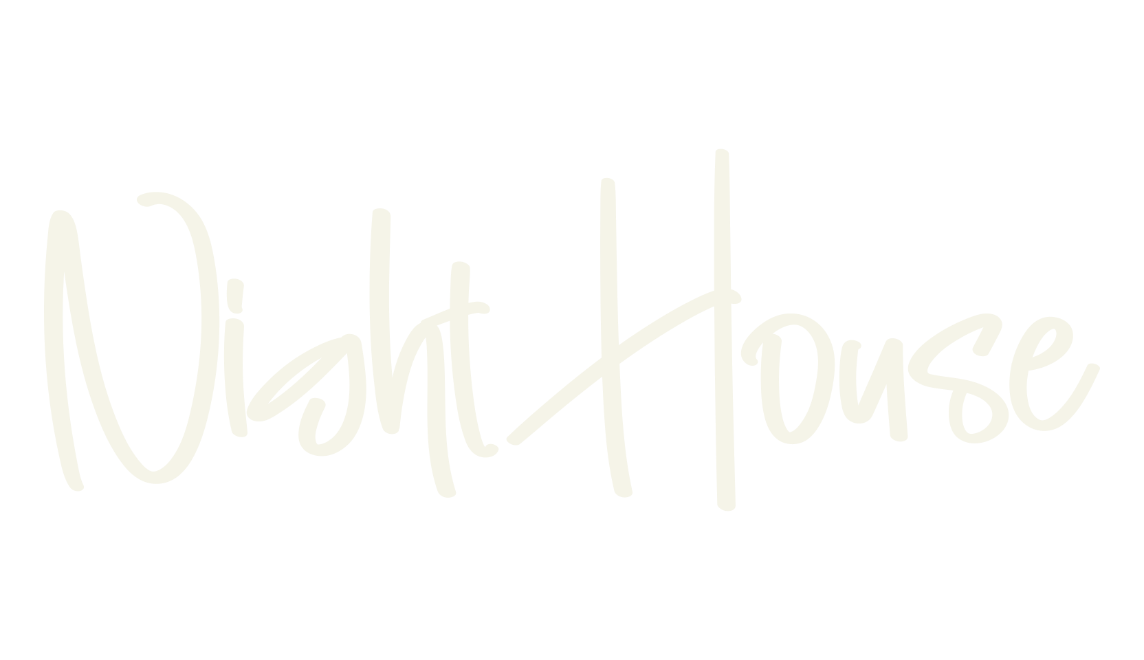 Night House, calligraphy font preview