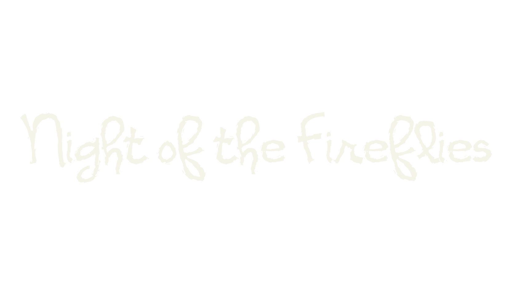 Night of the Fireflies, fashion script font preview