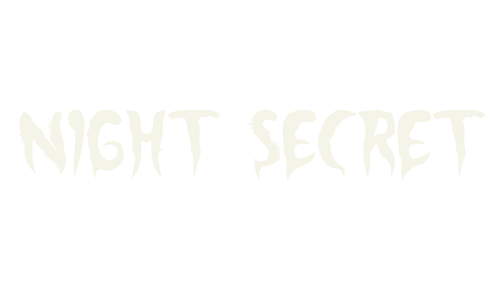 Night Secret, gothic font preview