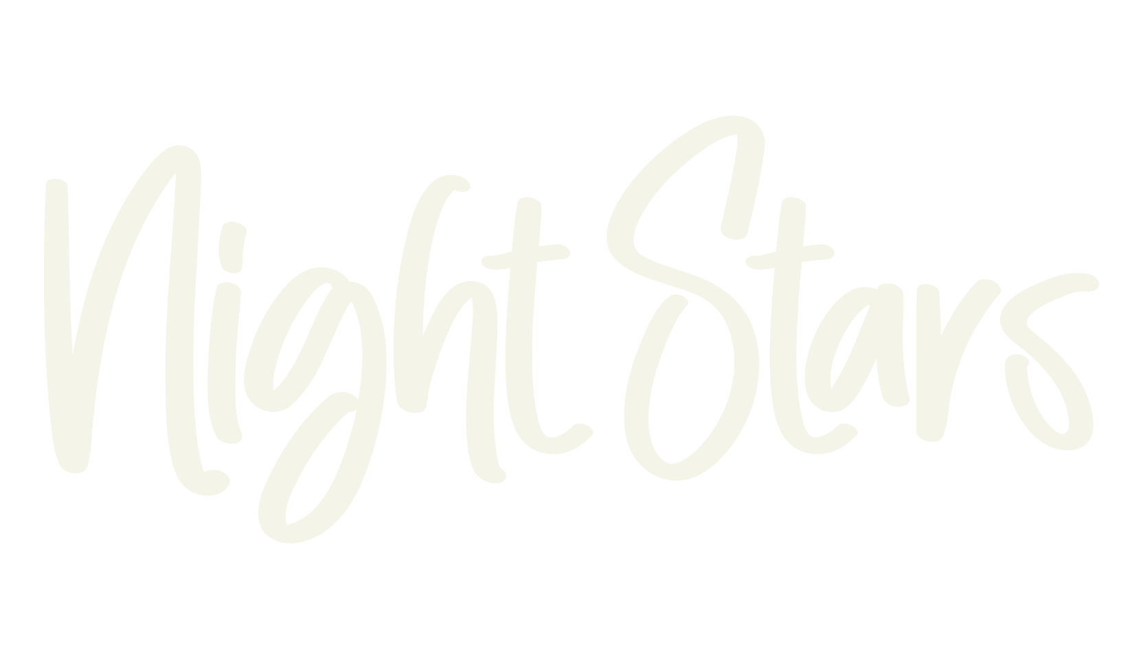 Night Stars, lettering font preview
