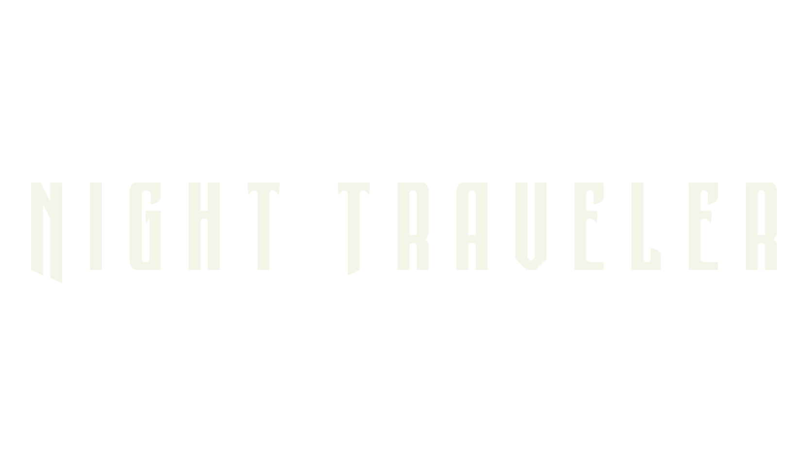 Night Traveler, serif font preview