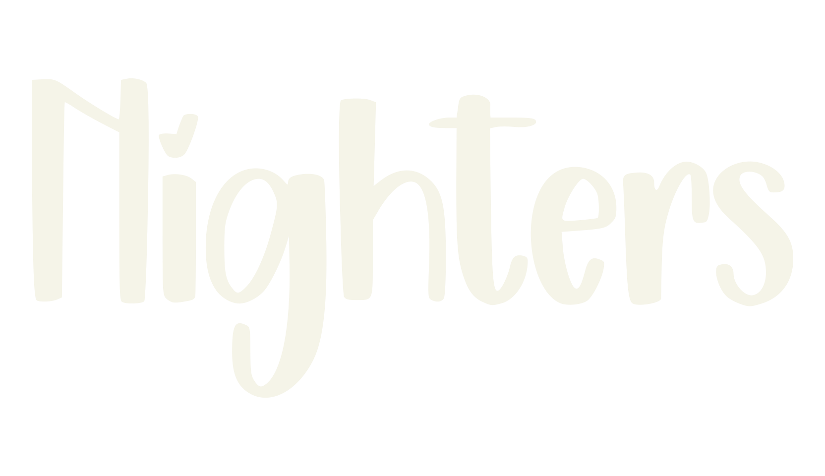 Nighters, children font preview