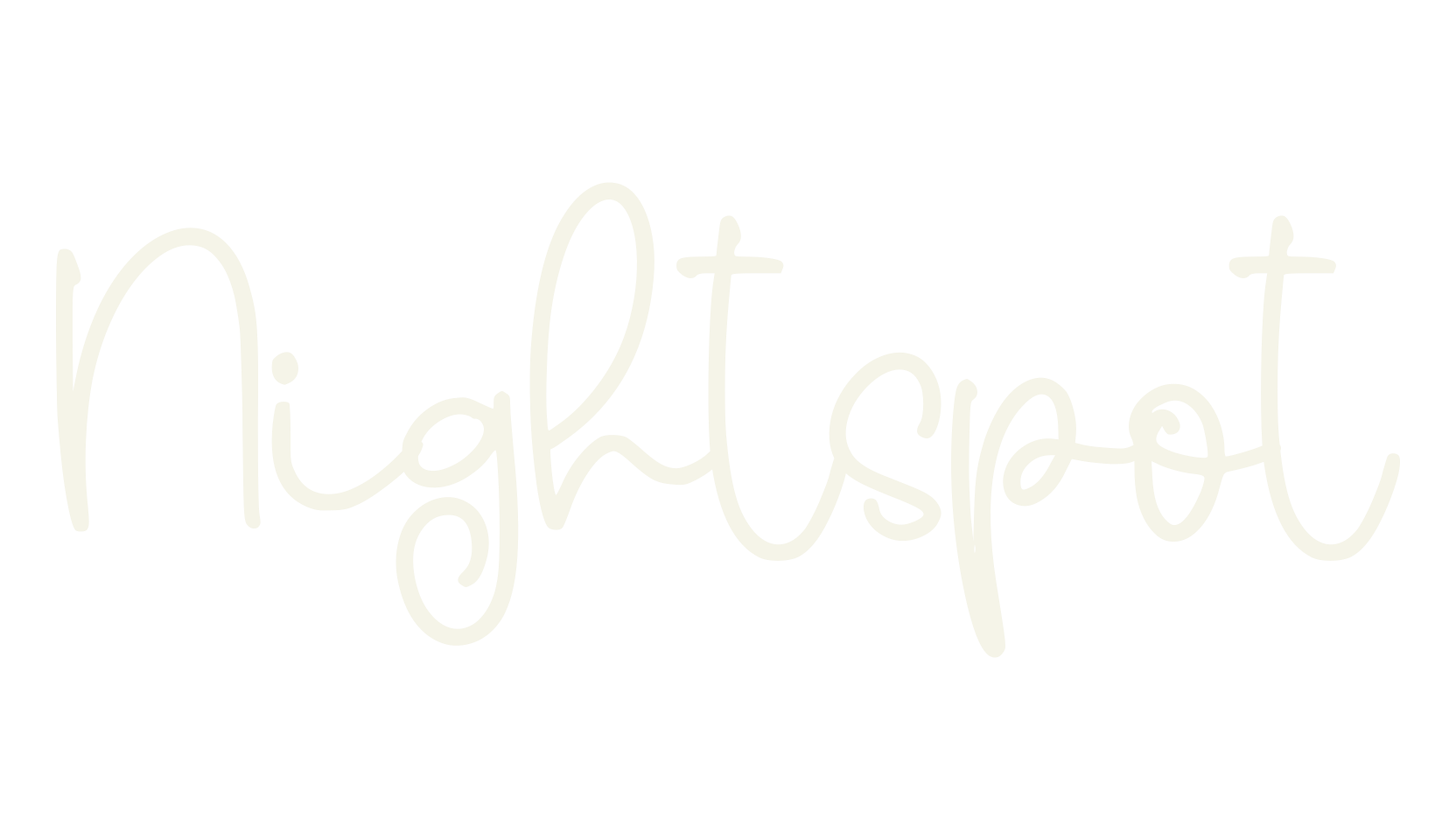 Nightspot, typewriter font preview