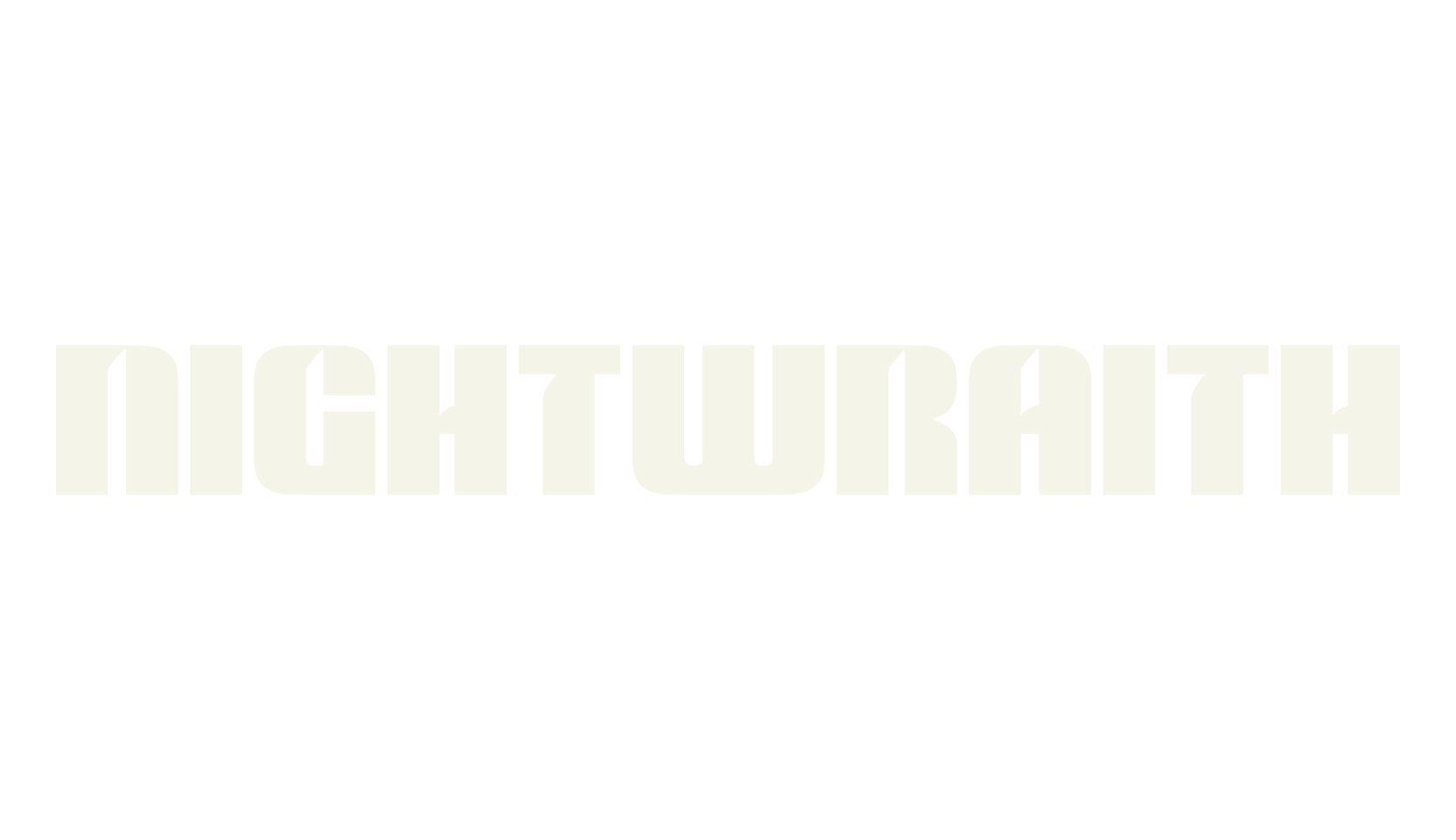 Nightwraith, display market font preview
