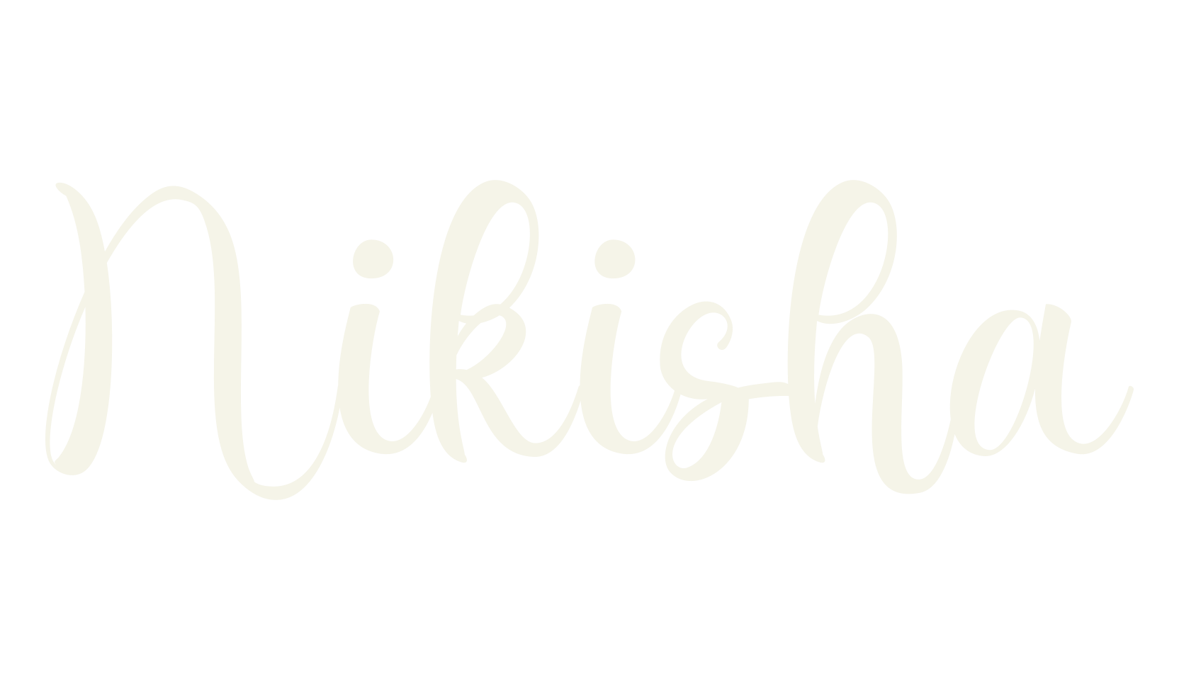 Nikisha, calligraphy font preview