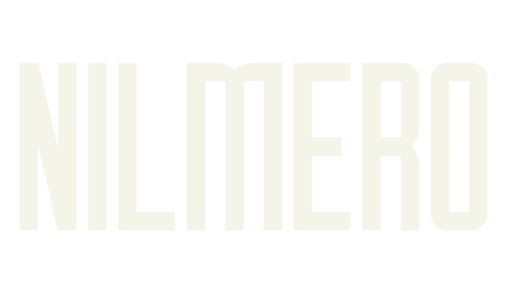 Nilmero, sans serif font preview