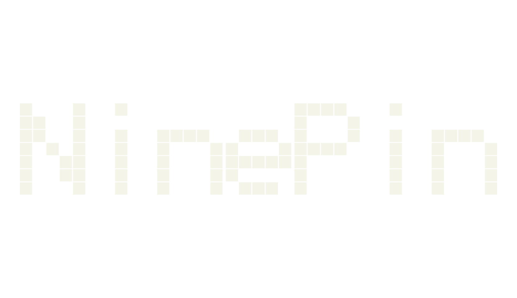 NinePin, display market font preview