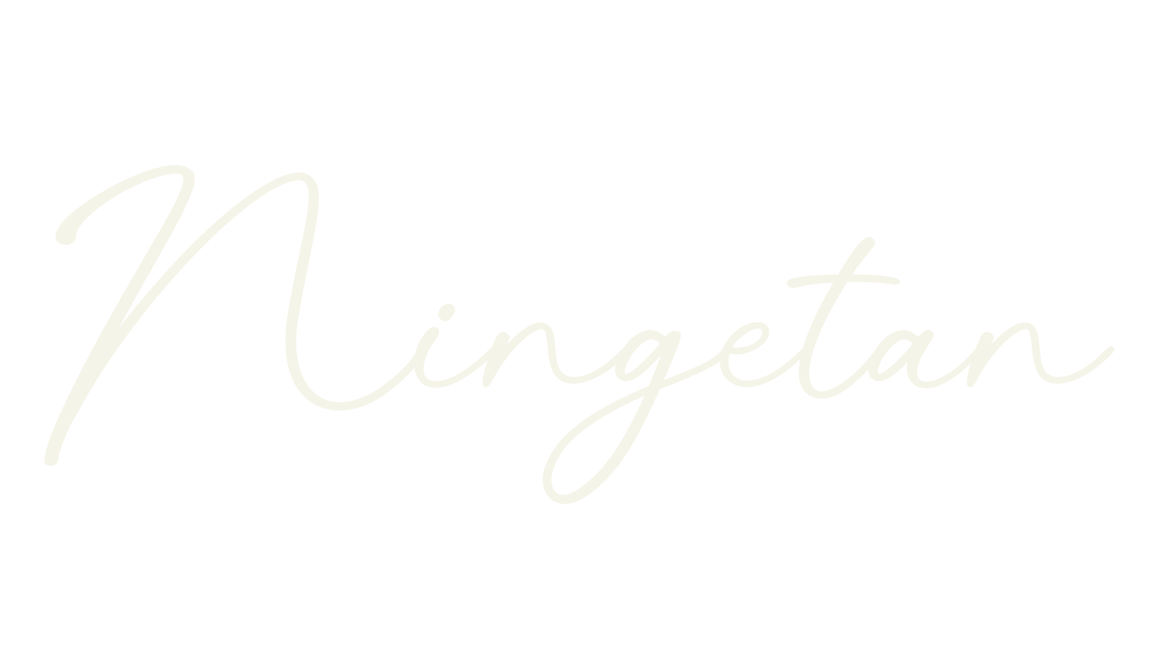 Ningetan, calligraphy font preview