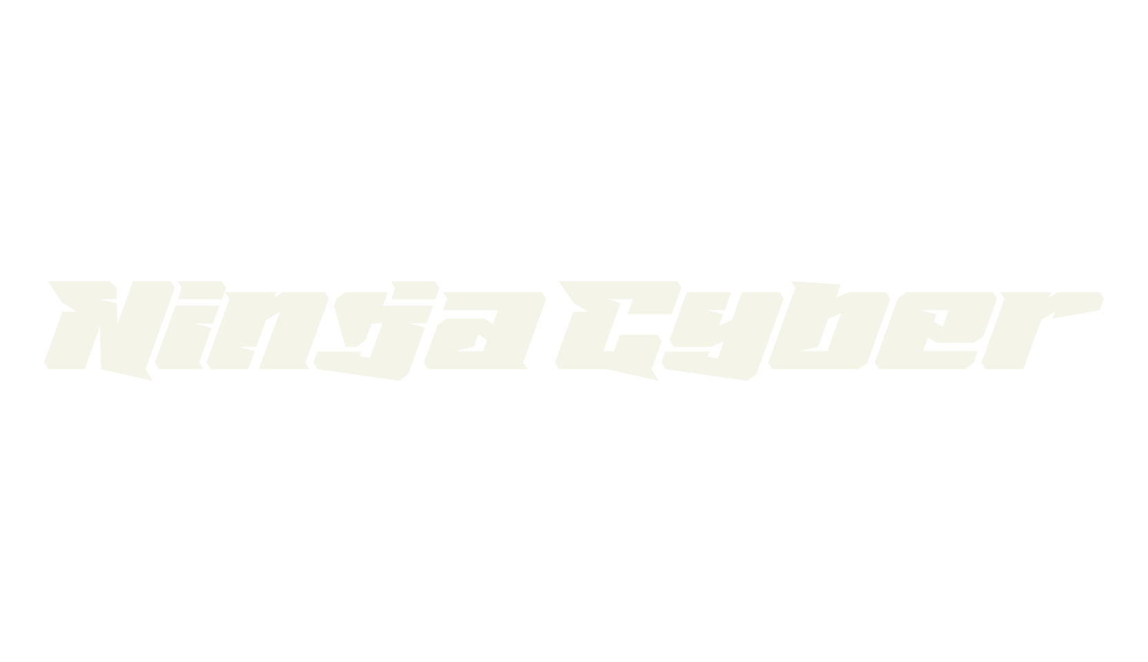 Ninja Cyber, sports font preview
