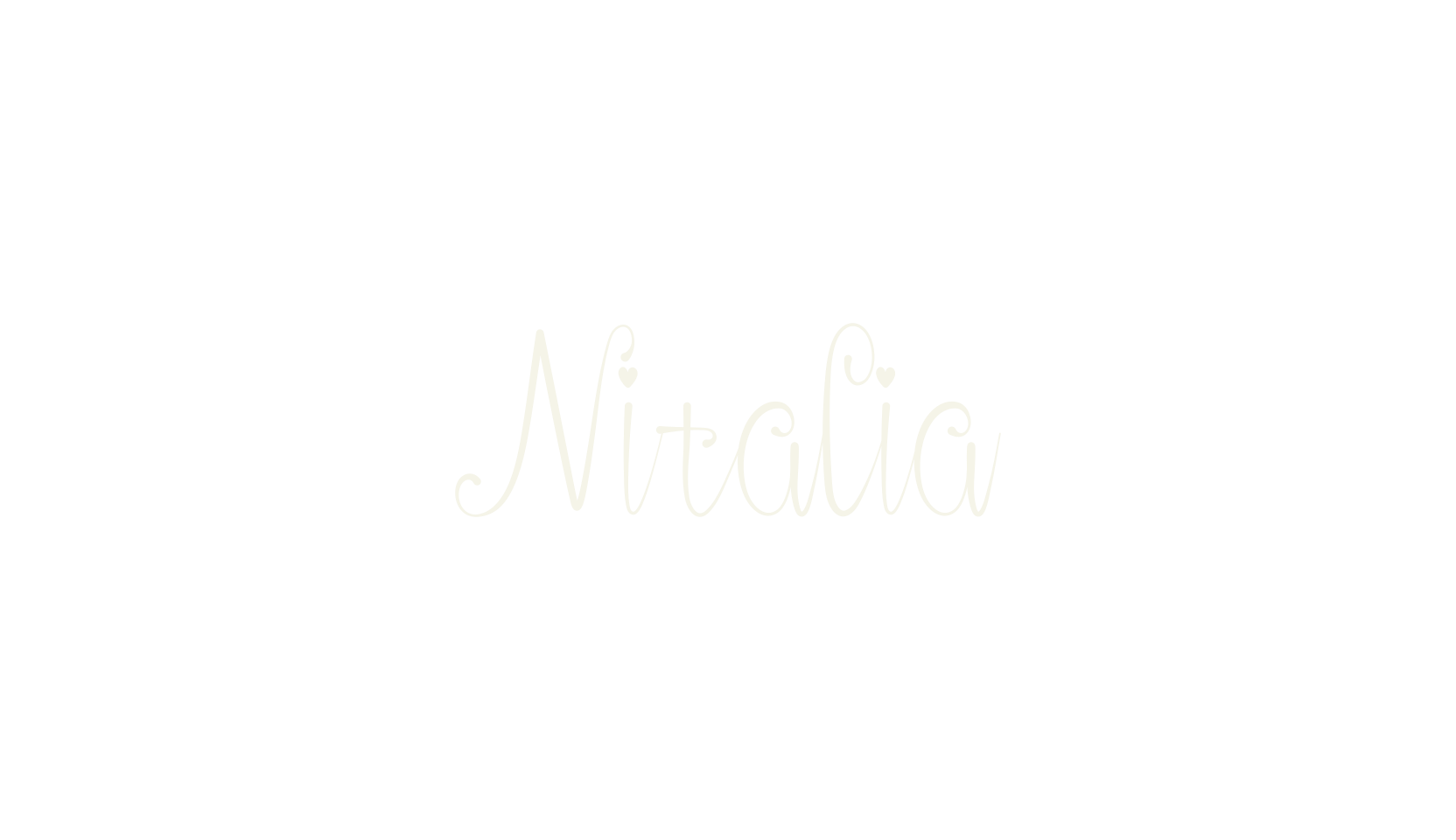 Nitalia, script font preview
