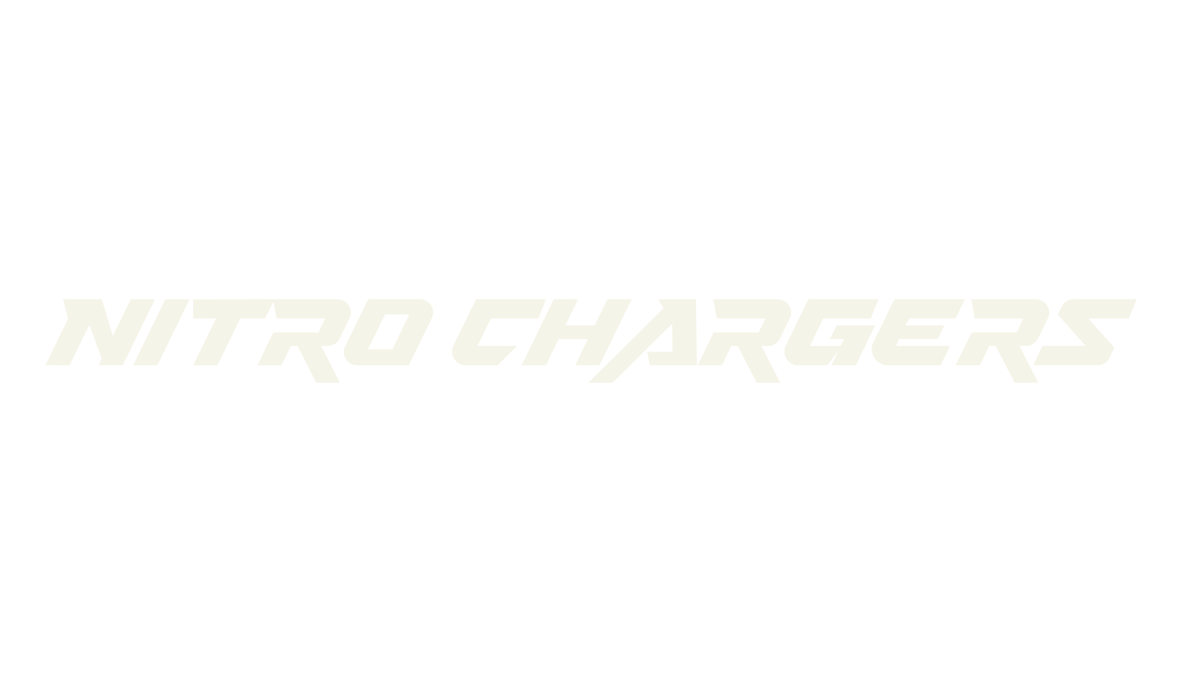 Nitro Chargers, racing font preview